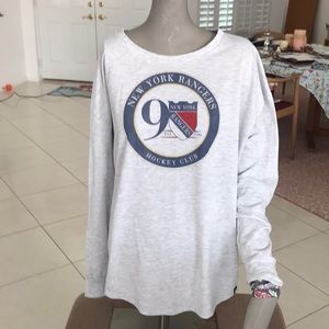 #NHL Long sleeved New York Rangers shirt